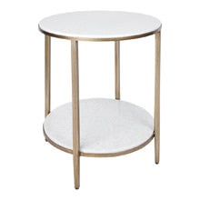 Chloe Marble Side Table