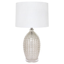 Tabitha Ceramic & Linen Table Lamp