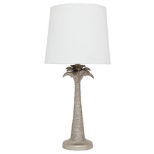 Beverly Linen Palm Table Lamp