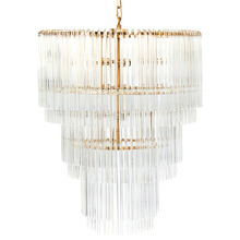 Ziya 3 Tier Crystal Pendant