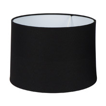 Sharla Black Small Linen Lamp Shade