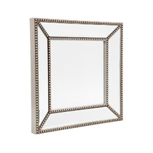 Small Zeta Beaded Wall Mirror