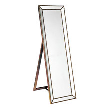 Zeta Cheval Beaded Floor Mirror
