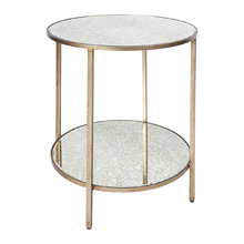 Kluge Mirrored Side Table