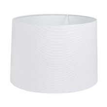Sharla White Linen Lamp Shade