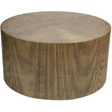 Brass Astra Round Coffee Table