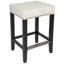 66.5cm Vita Linen Kitchen Stool