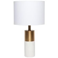 Aryx Faux Marble Table Lamp