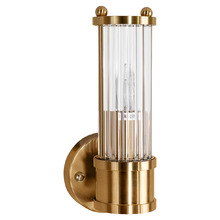 Barres Fluted Glass Wall Sconce