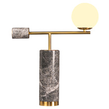 Gregor Brass & Marble Table Lamp