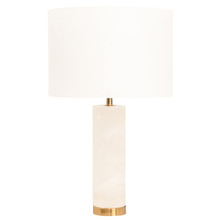 Columbus Brass & Alabaster Table Lamp