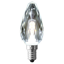 Clear Crystal 4W Candle LED E14 Dimmable Bulb