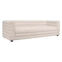 Oriel 4 Seater Linen-Blend Sofa
