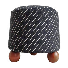 Astra Jacquard Ottoman