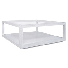 Galvan Square Oak Wood Coffee Table