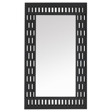 Berry Fir Wood & Steel Full Length Mirror