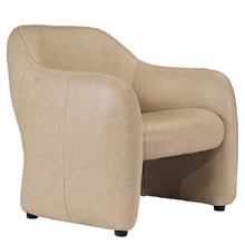 Philippa Cow Leather Armchair
