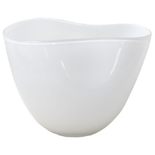 White Alysha Glass Vase