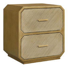 Nelson 2 Drawer Bedside Table