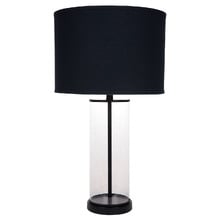 Roswell Bank Glass Table Lamp