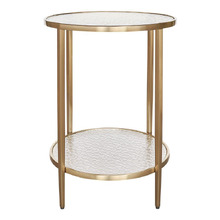 Mona Tempered Glass Side Table