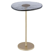 Portem Aluminium & Glass Side Table