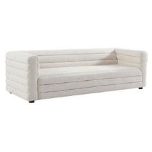 Ferguson 3 Seater Linen-Blend Sofa