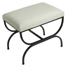 Roswell Chenille Accent Stool