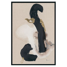 Royal Dance I Framed Canvas Wall Art