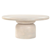 Harris Round Mango Wood Coffee Table