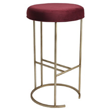 Gold 66cm Eastham Velvet Counter Stool