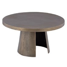 Caroline Round Aluminium Coffee Table