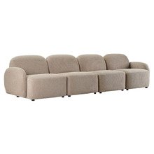 Olean 4 Seater Chenille Sofa