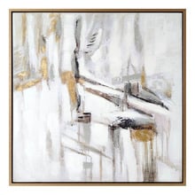 Serene Moments II Framed Canvas Wall Art