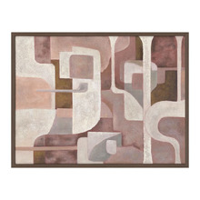 Lush Labyrinth Framed Canvas Wall Art