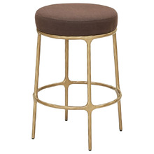 67cm Heston Linen Bar Stool