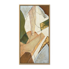 Autumn Leaves I Framed Canvas Wall Art