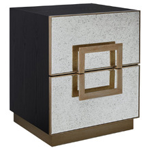 Jancent 2 Drawer Bedside Table
