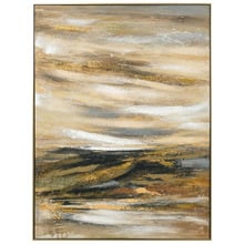 Gilded Light Series I Framed Canvas Wall Art