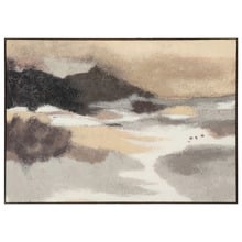 Coastal Mist Framed Canvas Wall Art
