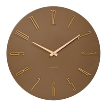 60cm Esmerado Metal Wall Clock