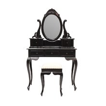 French Provincial Paris Dressing Table and Stool