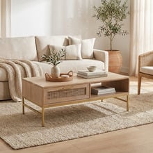 Lilo Rattan Coffee Table