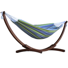Double Cotton Hammock with Stand