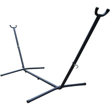 Charcoal Universal Metal Hammock Stand