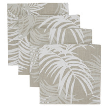 4 Piece Flores Cotton Napkin Set