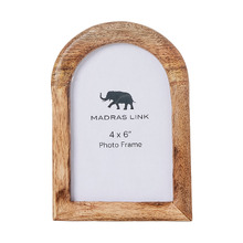 Arch Mango Wood Photo Frame
