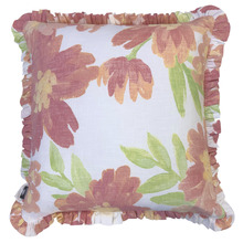 Flora Reversible Cotton Cushion