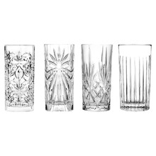 4 Piece Mixology Trend 440ml Highball Glass Set