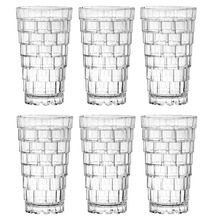 Stack 390ml Highball Glasses (Set of 6)
